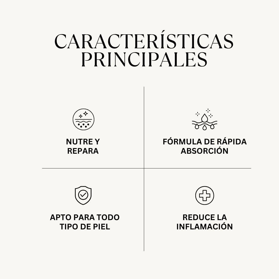 Crema nutritiva de noche para rostro con Keratina de lana-5