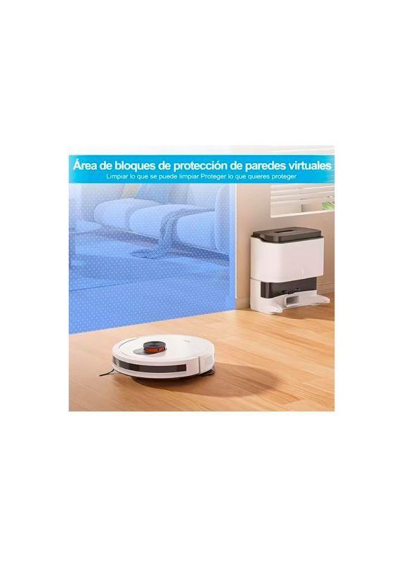 Aspiradora ROIDMI Robot Aspirador Eve CC con función de Limpieza, 4000Pa, navegación por láser-3