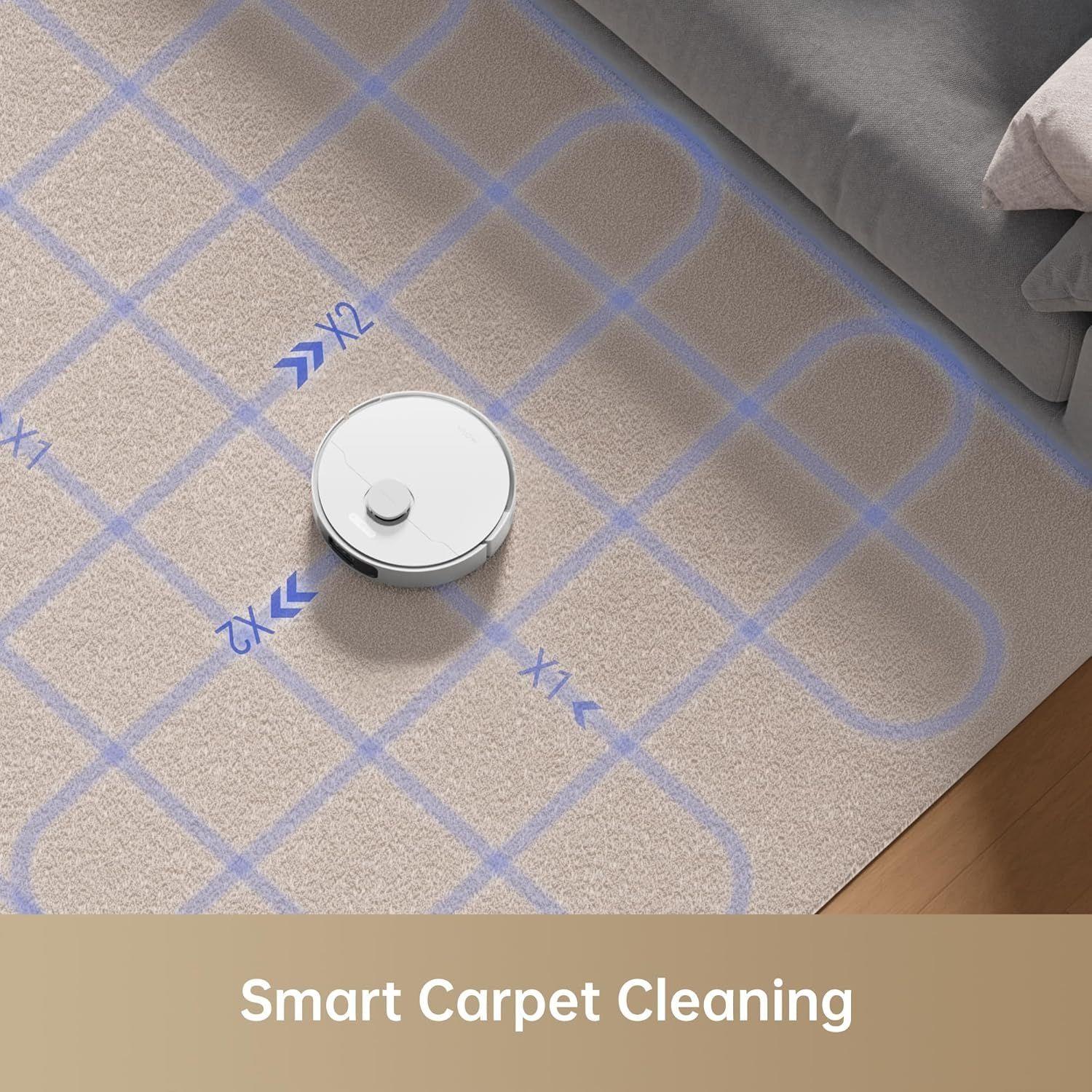 Dreame Mova S10 Plus, combo de robot aspirador y fregona de vaciado automático, 7000pa succion-5