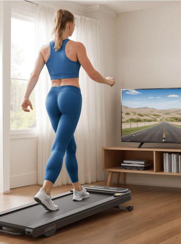 UREVO- Spacewalk cinta de correr inteligente 3S, 9 niveles de inclinación automática Open Box-2