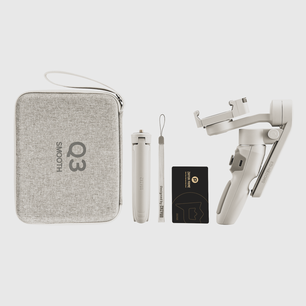 Estabilizador Zhiyun Smooth Q3 Combo + Extension Stick-2