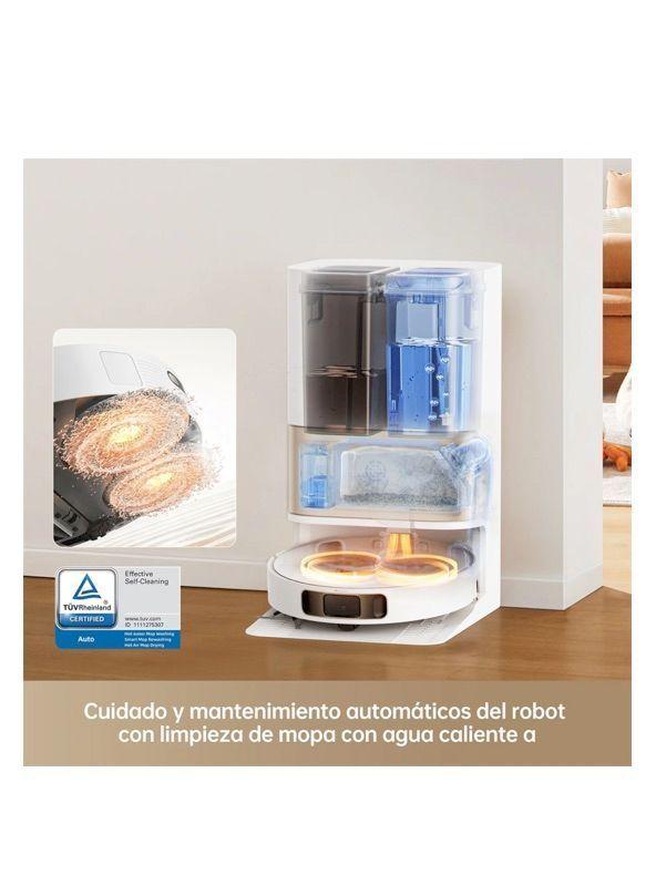 Robot aspiradora Dreame L10s pro Ultra, 7000PA Succion, Color Blanco-4