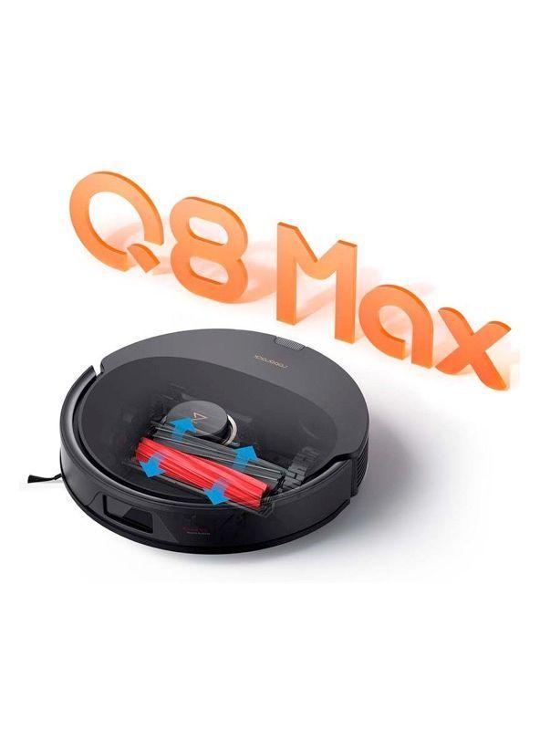 Roborock Robot aspirador y trapeador Q8 Max, cepillo DuoRoll, succión fuerte de 5500 Pa-3