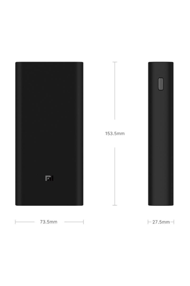 20000mAh Redmi 18W Fast Charge Power Bank Black-1