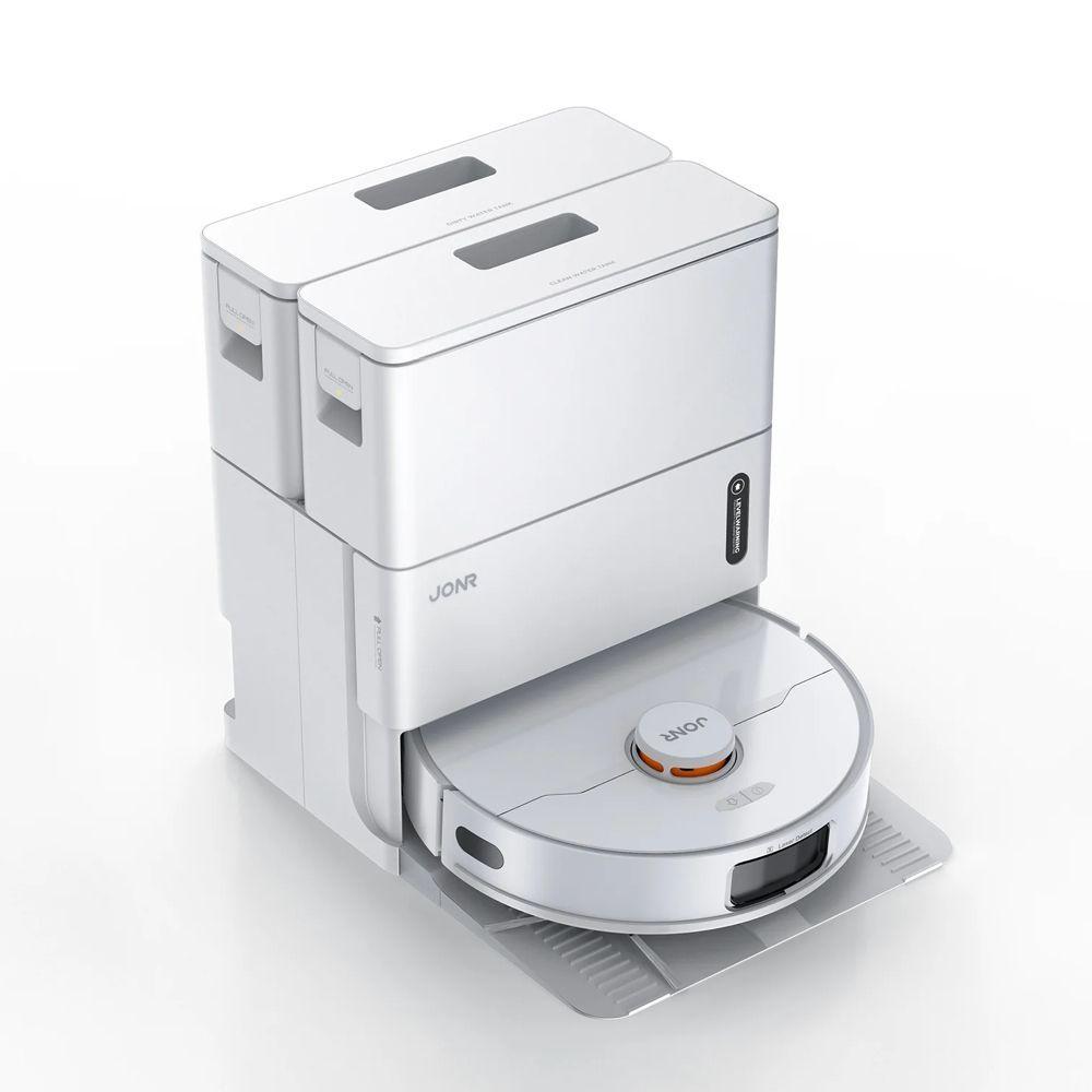 Robot aspiradora JONR T5 Pro Gen 2 base de lavado secado vaciado automatico 15000pa Open Box-0