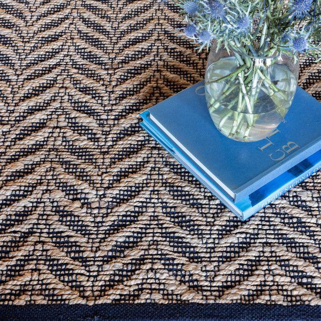 Alfombra Lana Latur Black 170 x 240 cm-2