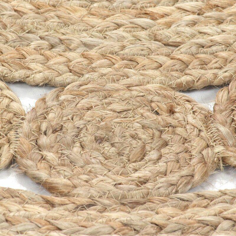 Alfombra Redonda Yute Bombay 180cm-3