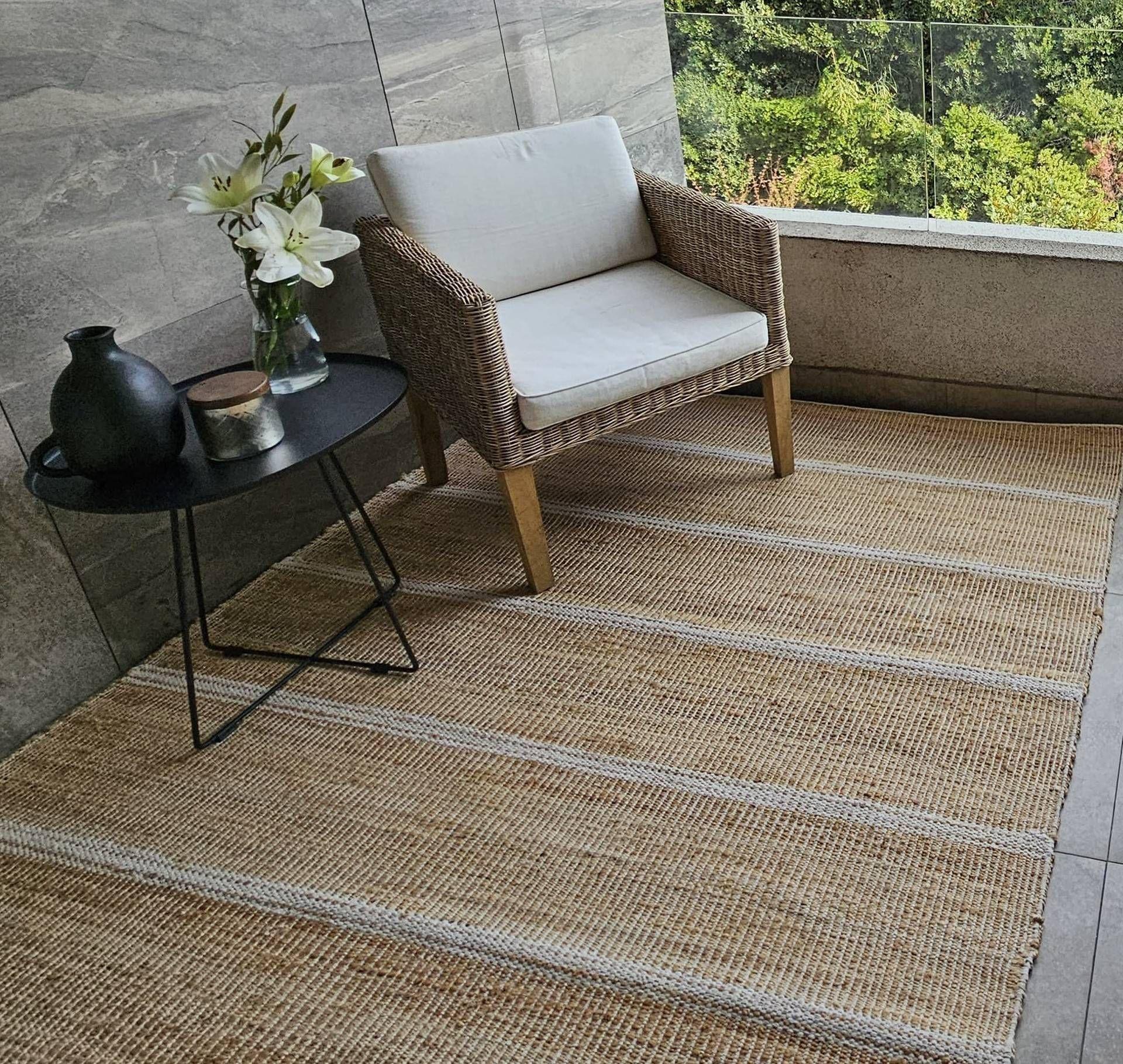 Alfombra Yute Alwar 250 x 350 cm-1