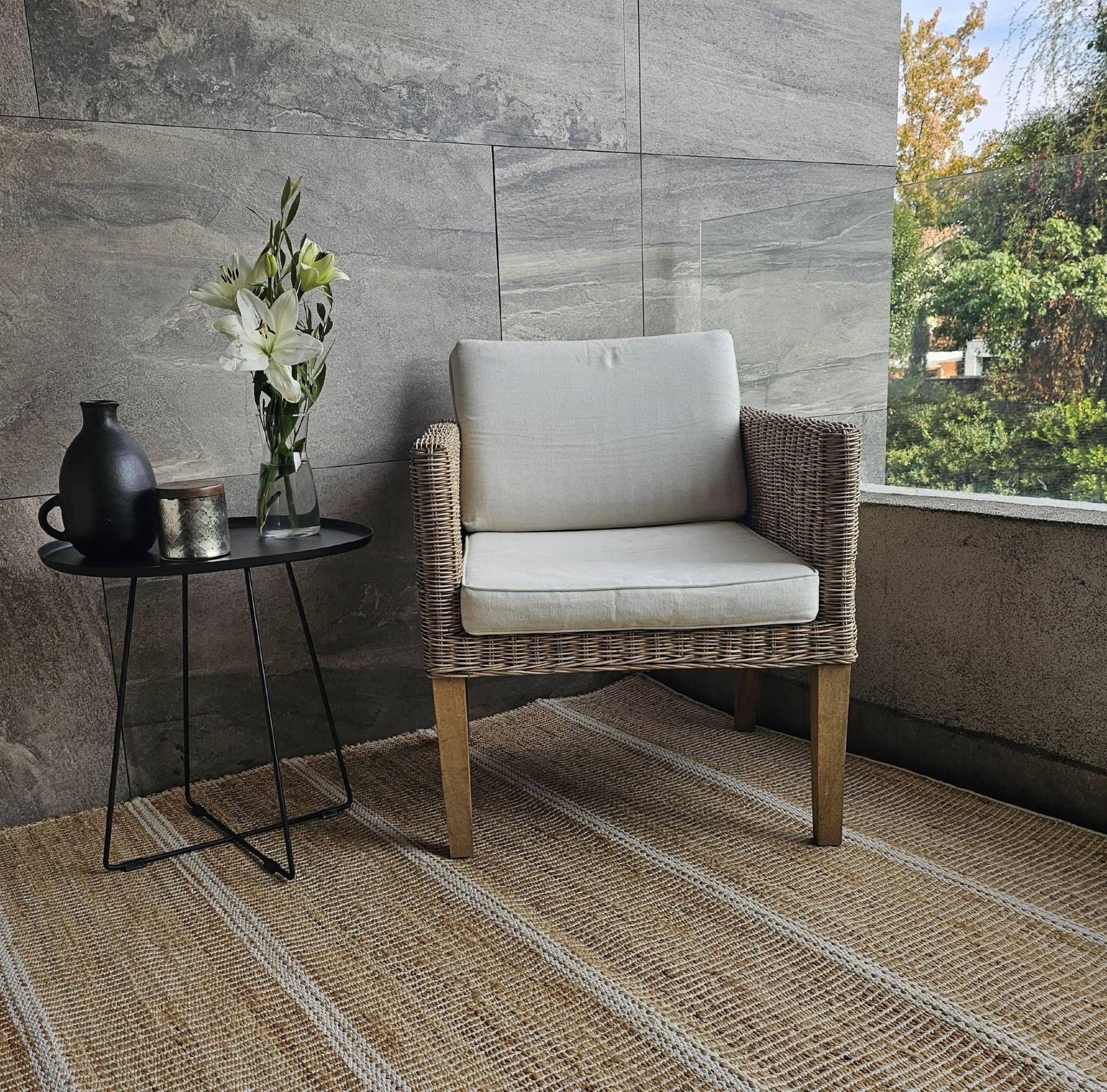 Alfombra Yute Alwar 200 x 300 cm-4