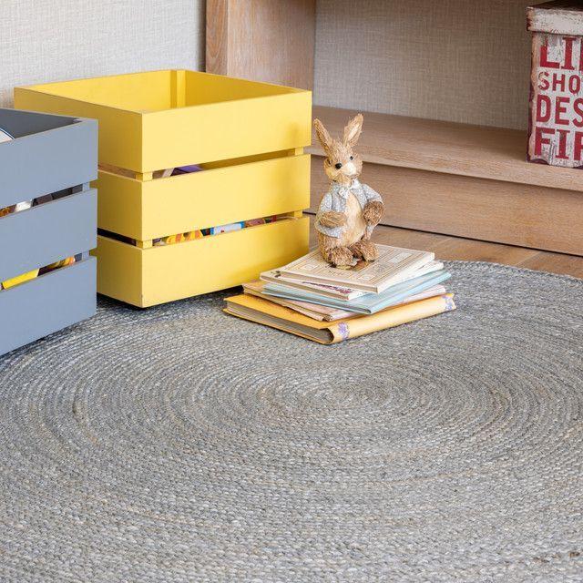 Alfombra Yute Panaji Silver 210 cm-2