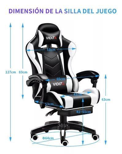 SILLA GAMER ERGONOMICA GX 2000-3