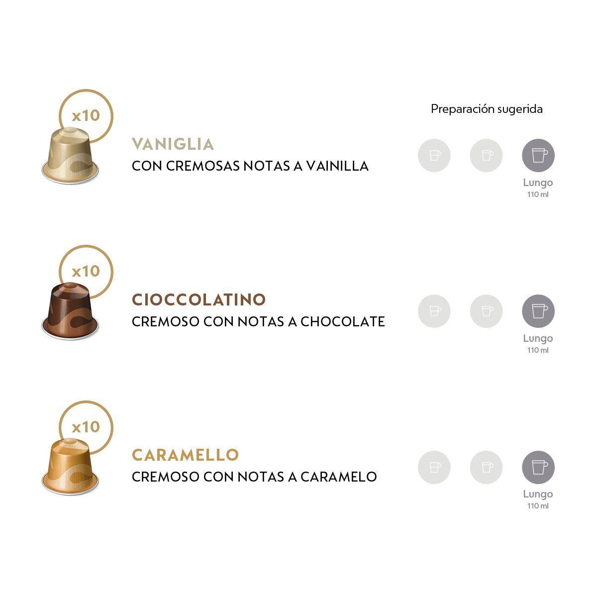 30 Cápsulas De Café Nespresso Pack Barista-1