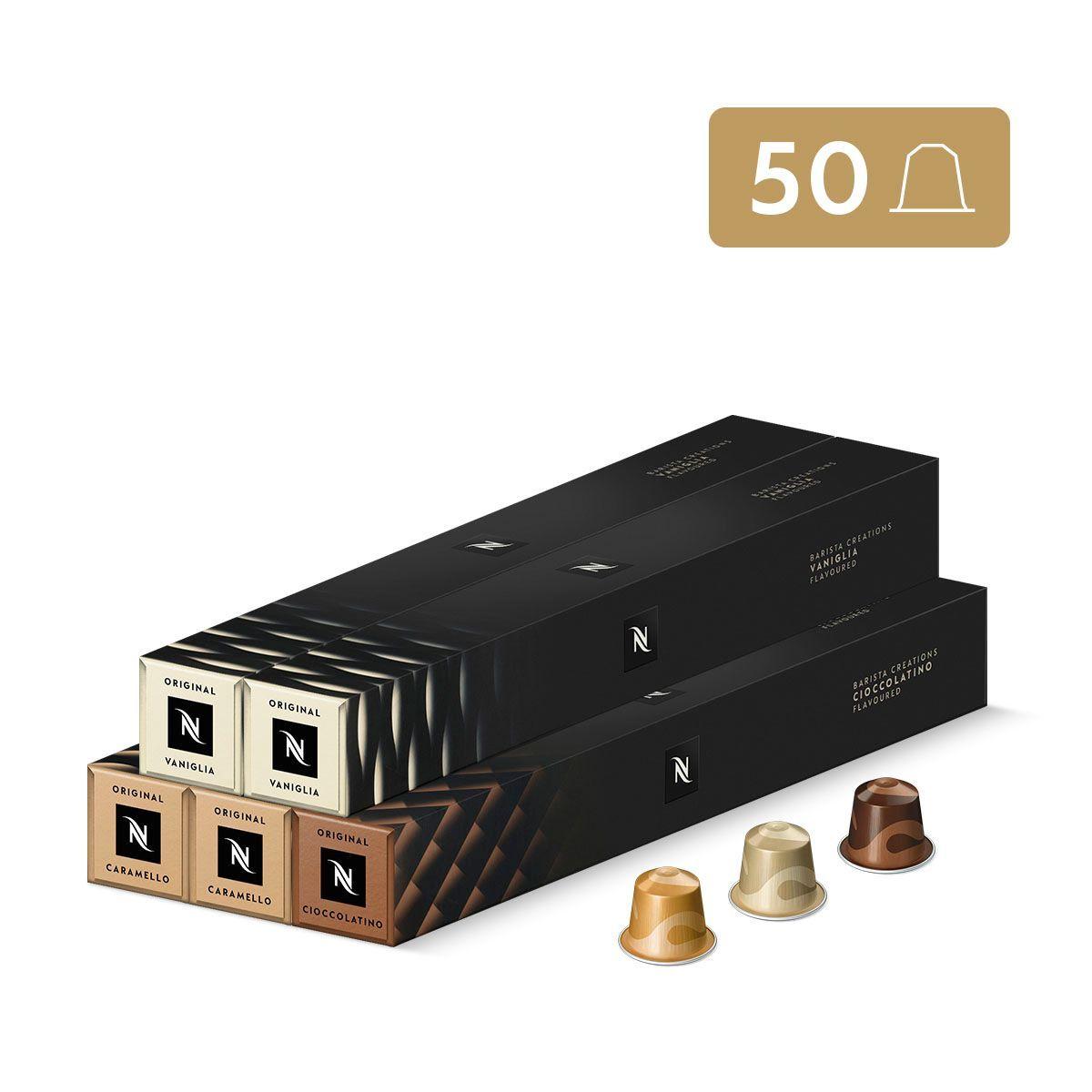 50 Cápsulas De Café Nespresso Pack Barista-0