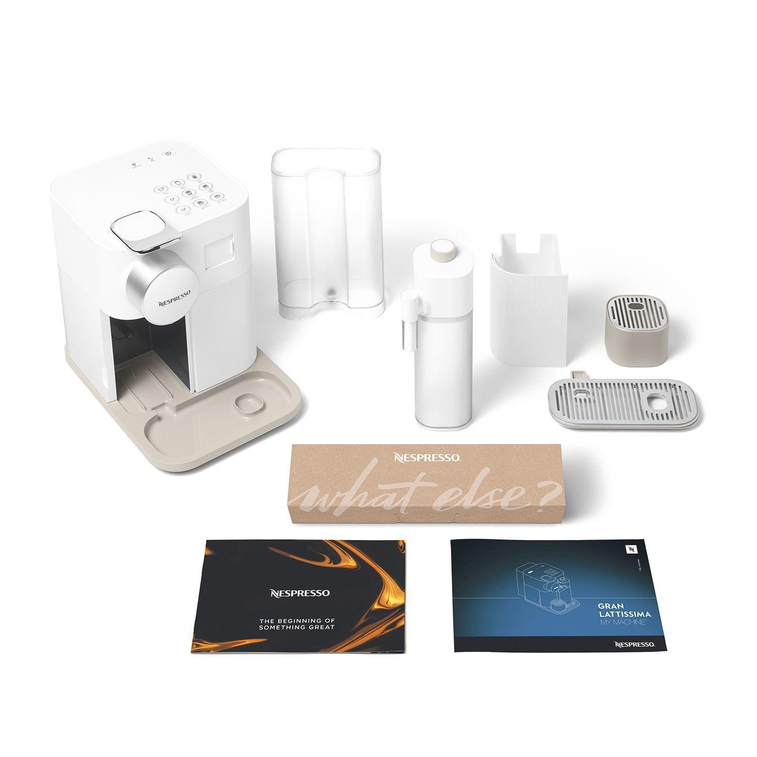 Cafetera Nespresso de Cápsulas Gran Lattissima Blanca-6