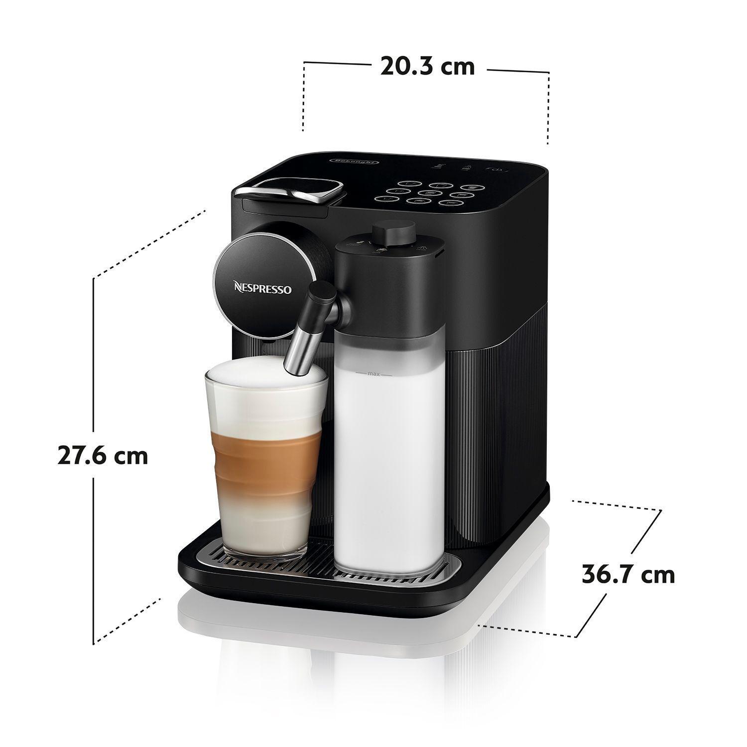 Cafetera de Cápsulas Gran Lattissima Negra-5