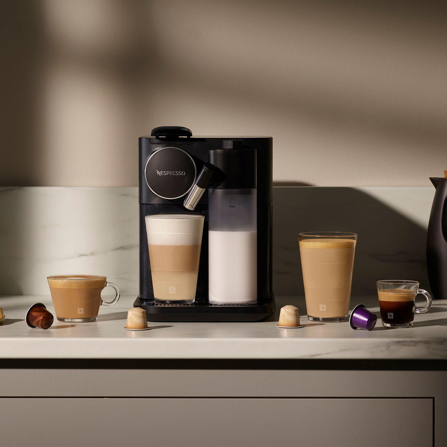 Cafetera de Cápsulas Gran Lattissima Negra-3