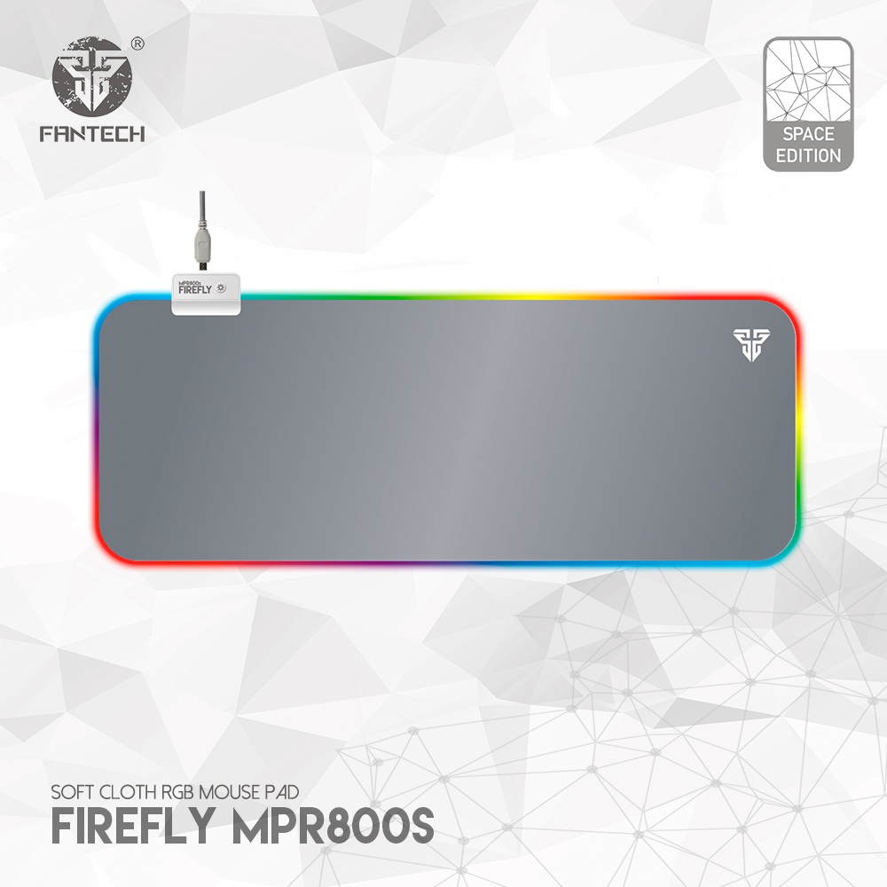 Mousepad Gamer Fantech MPR800 Firefly RGB 78X30CM Space Ed-5