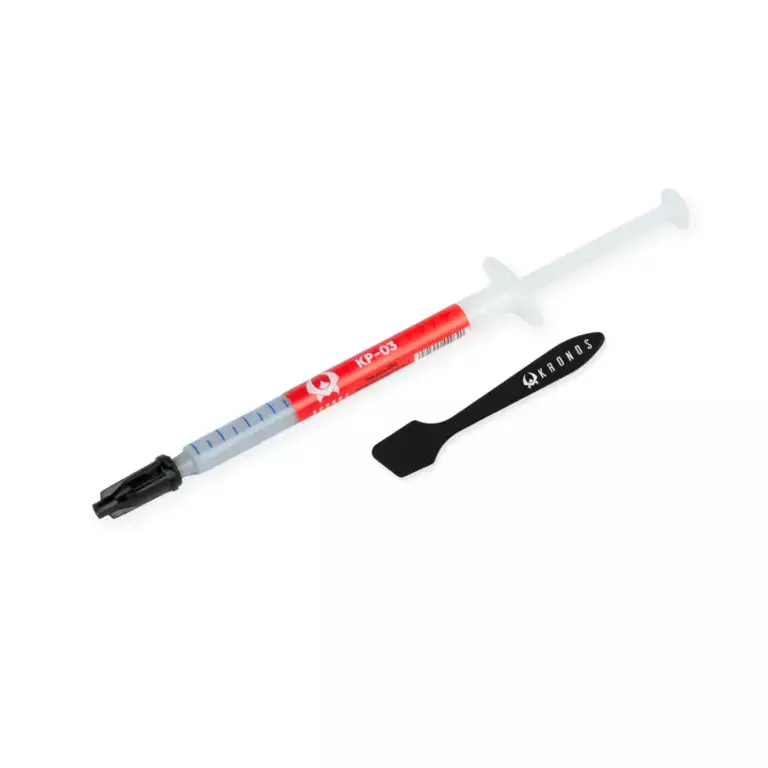 Pasta térmica kronos KP03 con espatula 1g Conductividad 6,5W-0