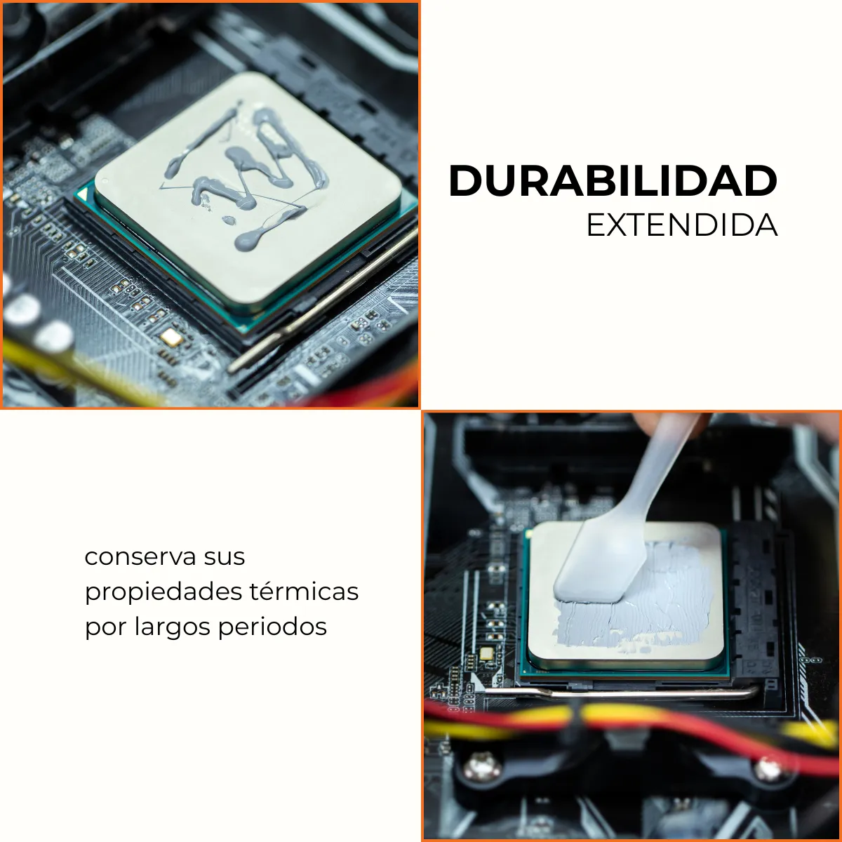Pasta Térmica Disipadora Cpu Y Gpu Kronos KP03 1g 6,5W Pack x10-4