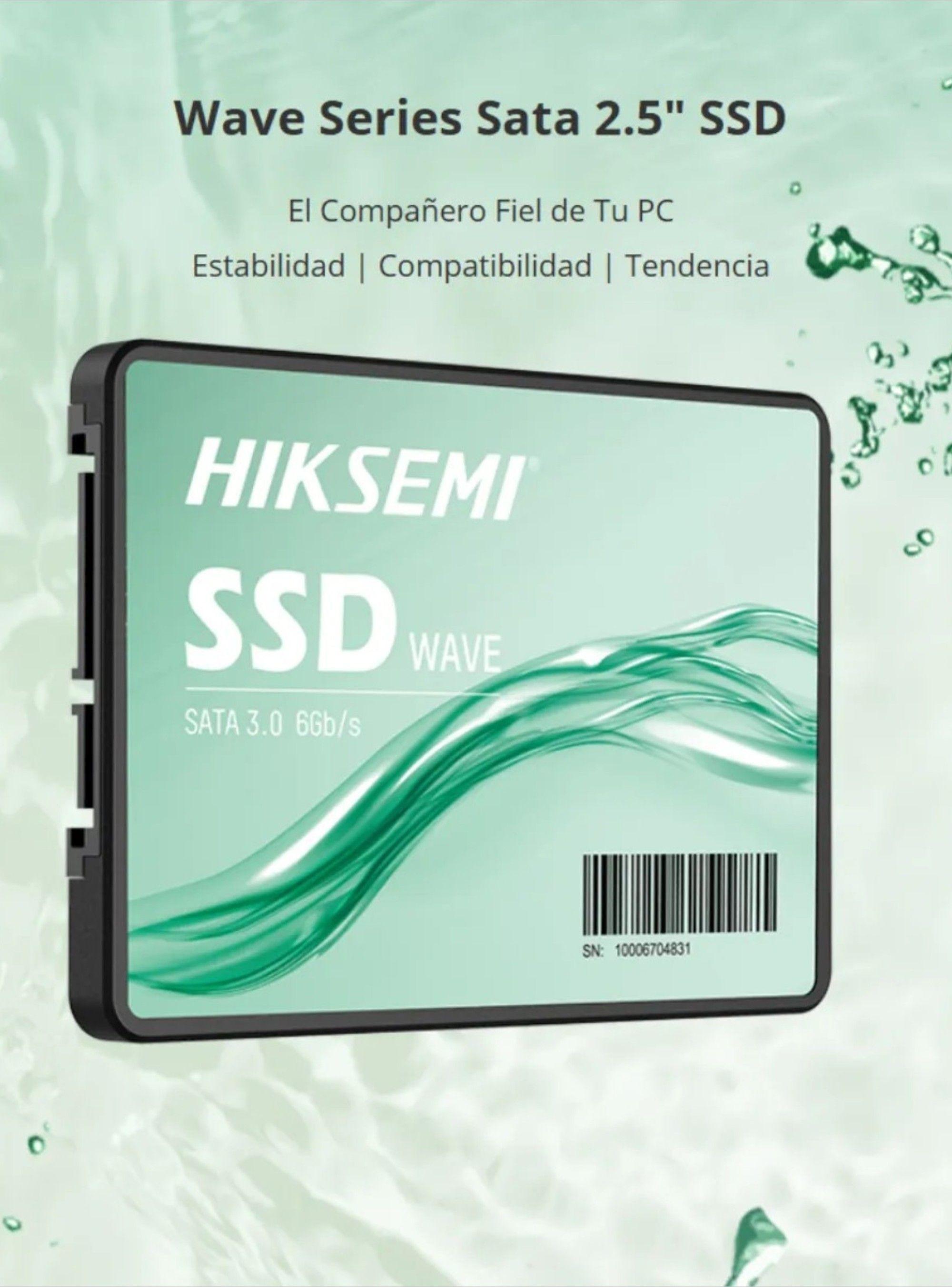 Unidad SSD Hiksemi Wave(s) 240GB 2.5", SATA III, 3D NAND, 460Mb/s-2