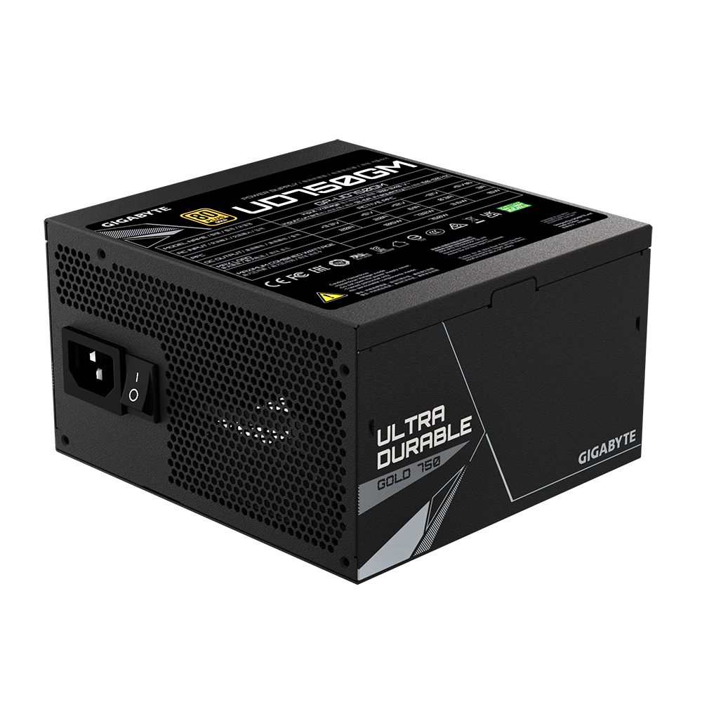 Fuente de Poder Gigabyte 750W GP-UD750GM – 80Plus Gold – Modular-2