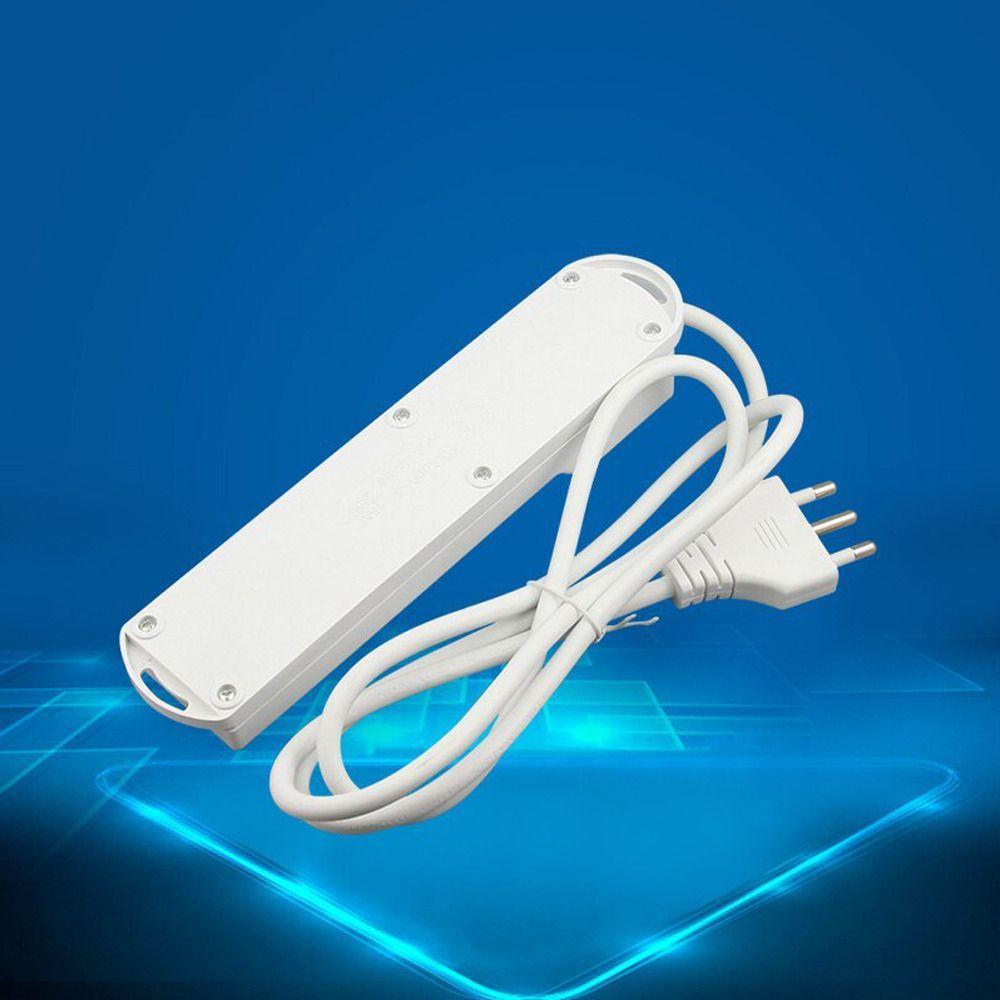 Alargador Zapatilla Eléctrico Con Switch 4 Tomas 2 Puertos Usb-3