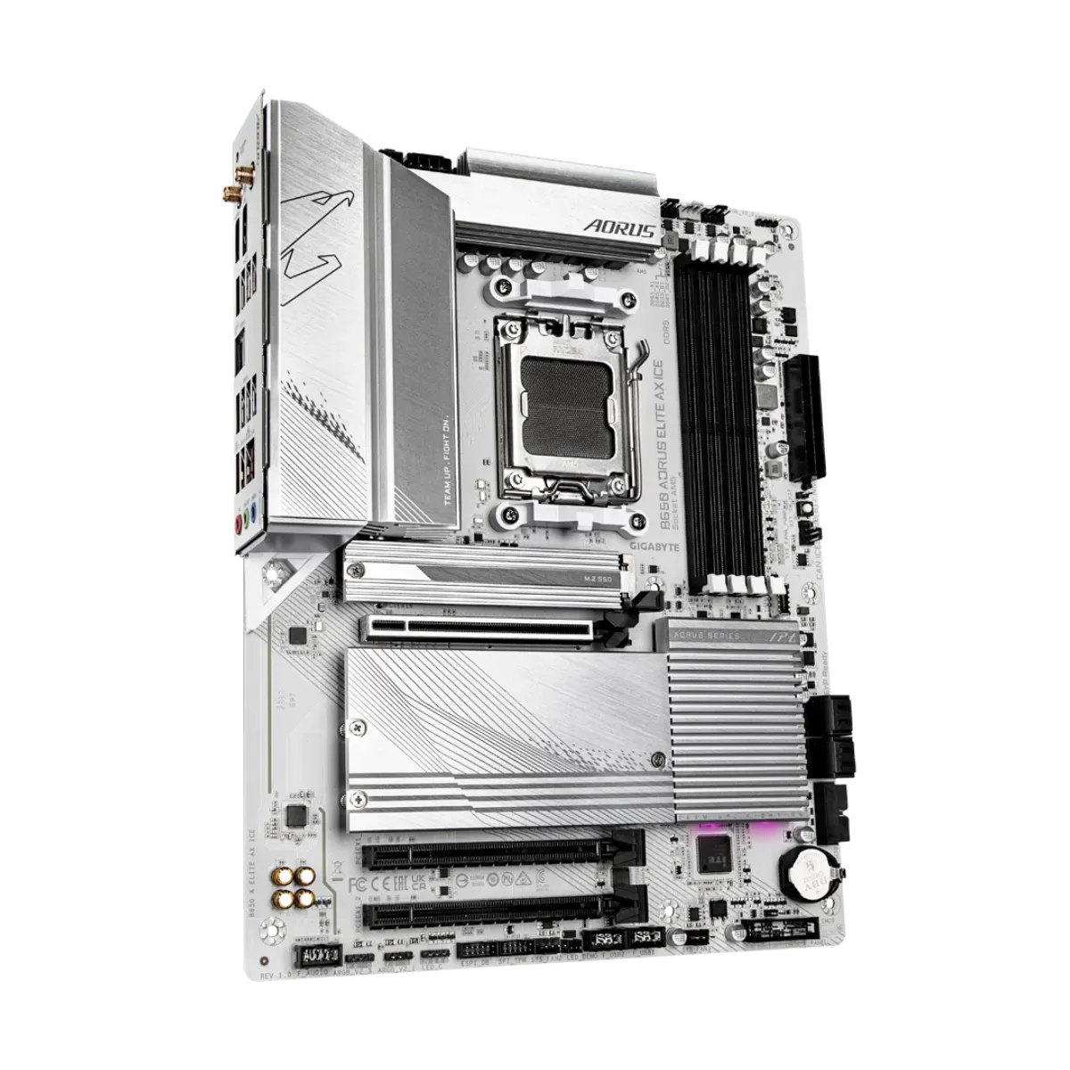 Placa Madre AORUS B650 ELITE AX ICE DDR5 AM5 ATX PCie-4-2