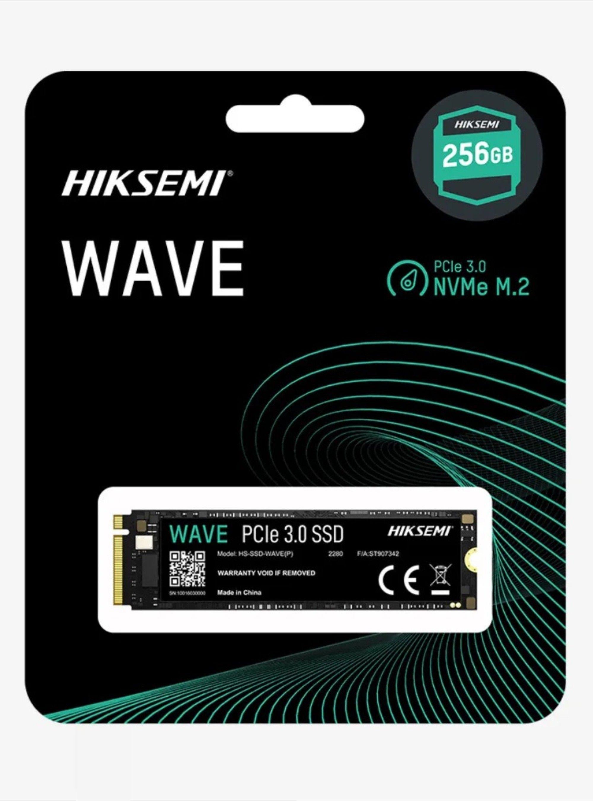   Unidad SSD Hiksemi Wave(P) 1TB, M.2, NVMe PciE-3 x 4, 2450MB/s-1