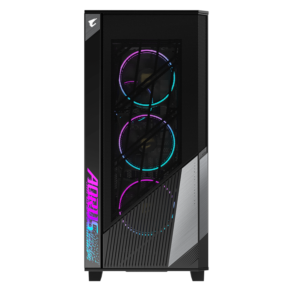Gabinete Gamer Aorus C500 Glass, Usb 3.1 Vidrio Templado, 4Fan-4