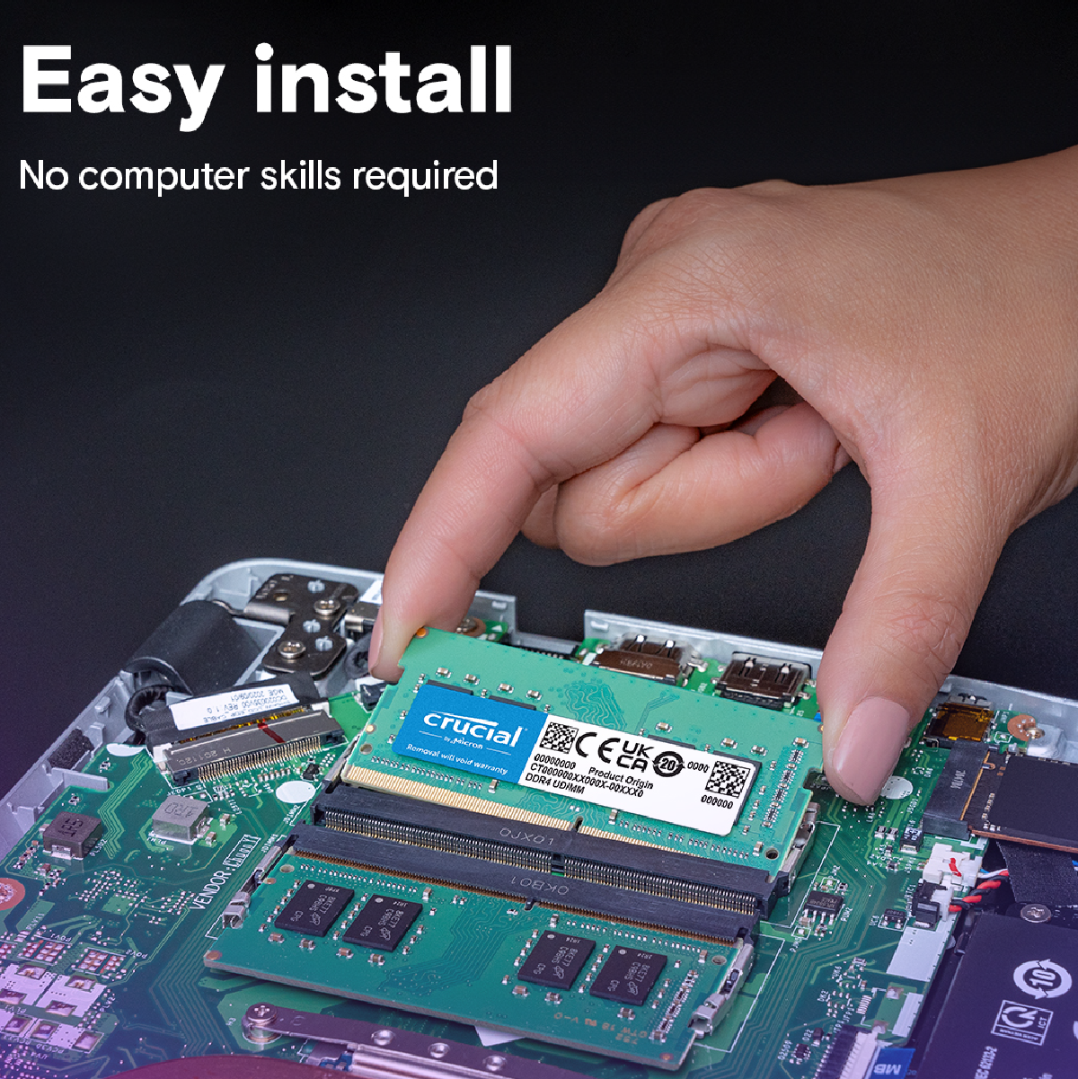 Memoria Ram Crucial 16GB DDR4 3200Mhz SODIMM Notebook-3