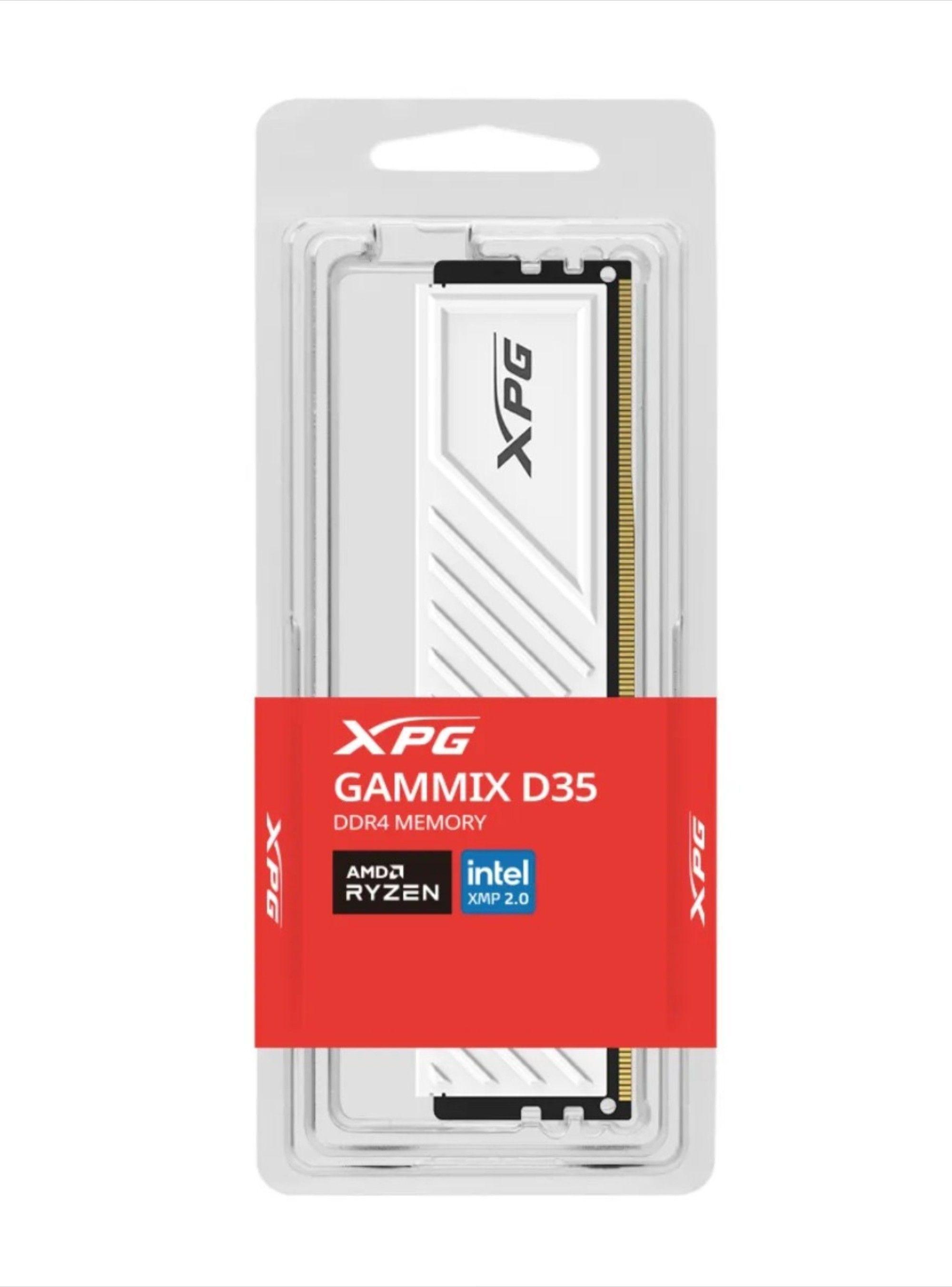   Memoria Ram XPG GAMMIX D35 DDR4 16GB 3200MHZ Blanca – PC-3