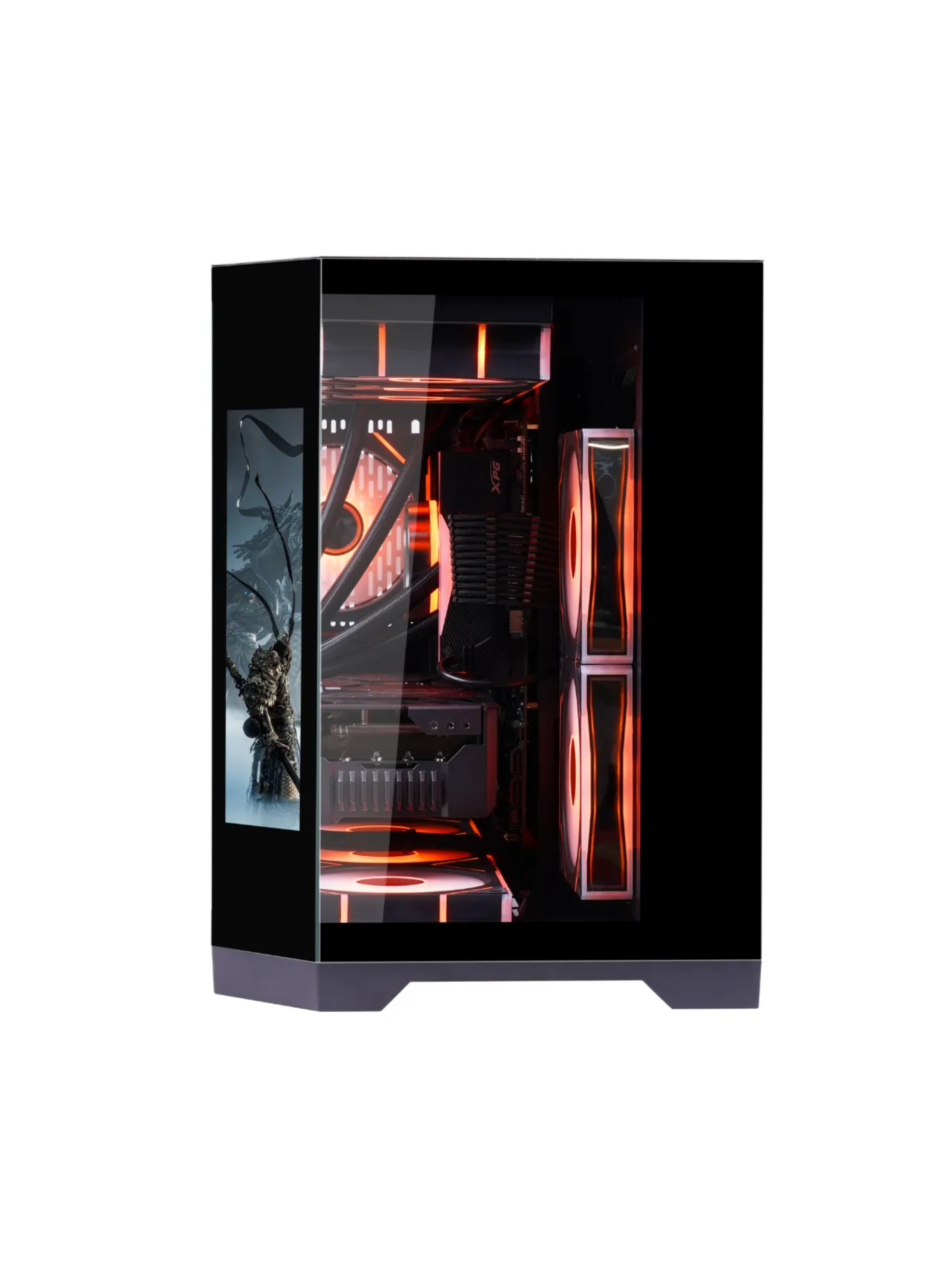 Gabinete Kronos Dreamer Pantalla LED mATX Vidrio Temp USB 3.0-3