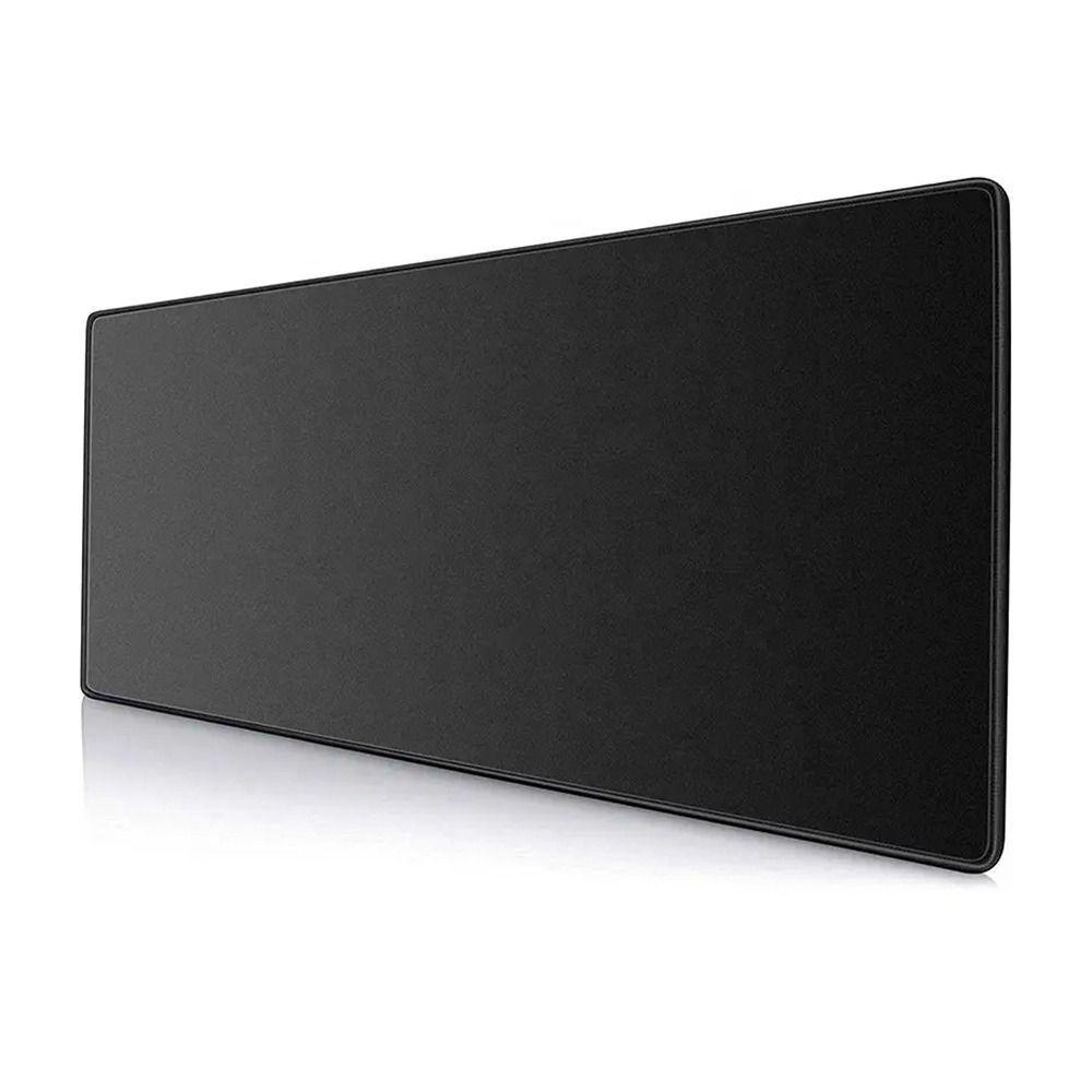 Mouse Pad Kronos XXL Borde Cosido 60x30cm Espesor 4mm, Negro-0