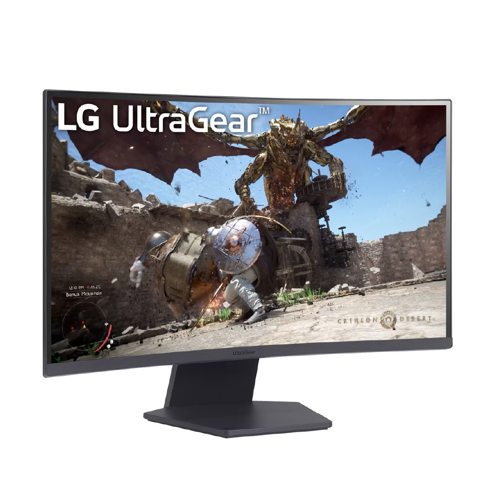 Monitor Gamer LG UltraGear 27GS60QC-B, 27" QHD Curvo 1000R, 180 Hz, VA-2