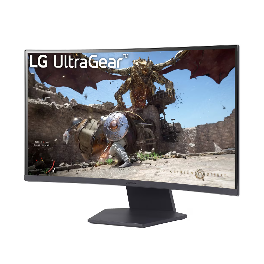 Monitor Gamer LG UltraGear 27GS60QC-B, 27" QHD Curvo 1000R, 180 Hz, VA-3