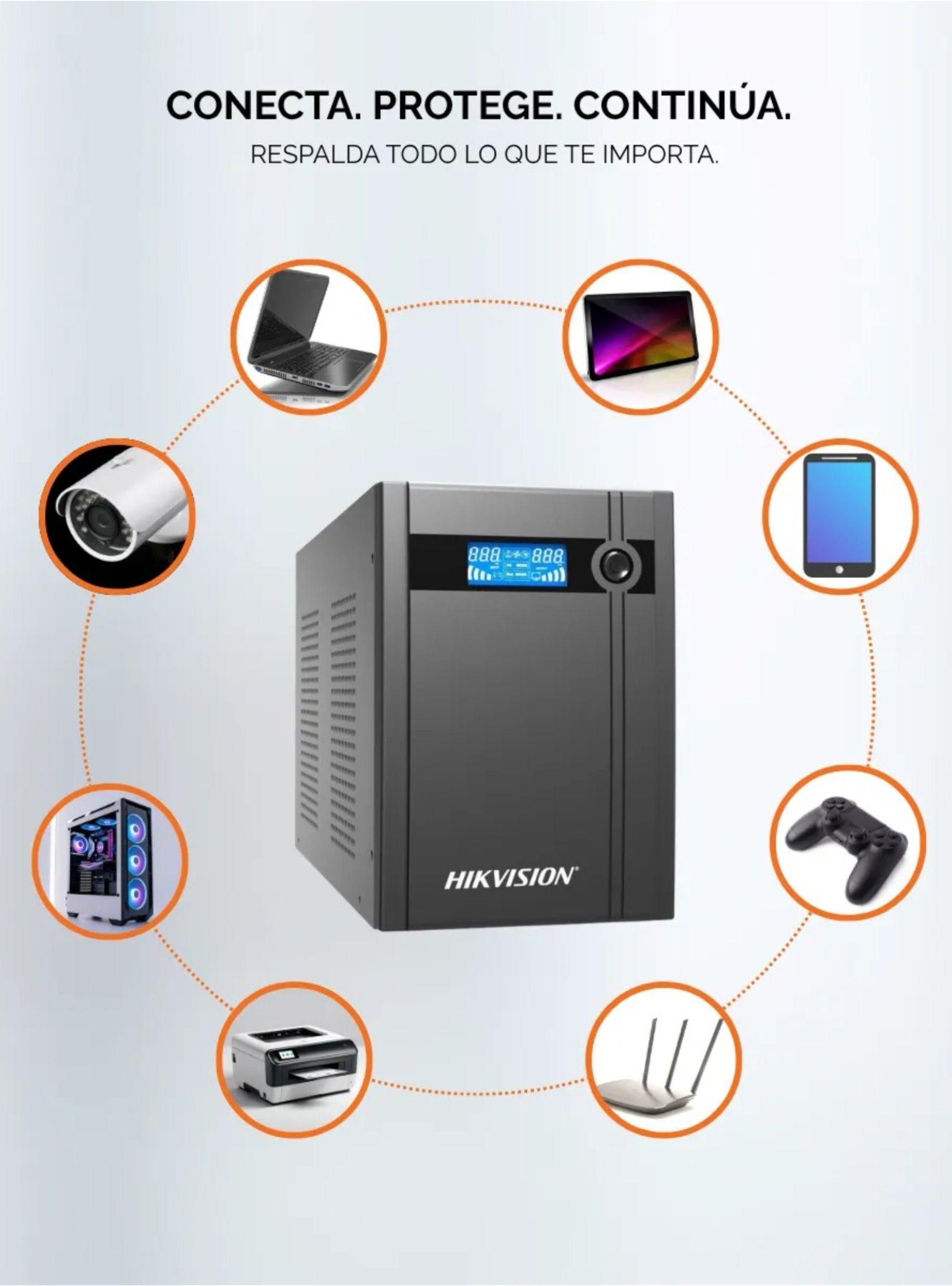 UPS HIKVISION DS-UPS3000 Interactiva 3000VA / 1800W-3