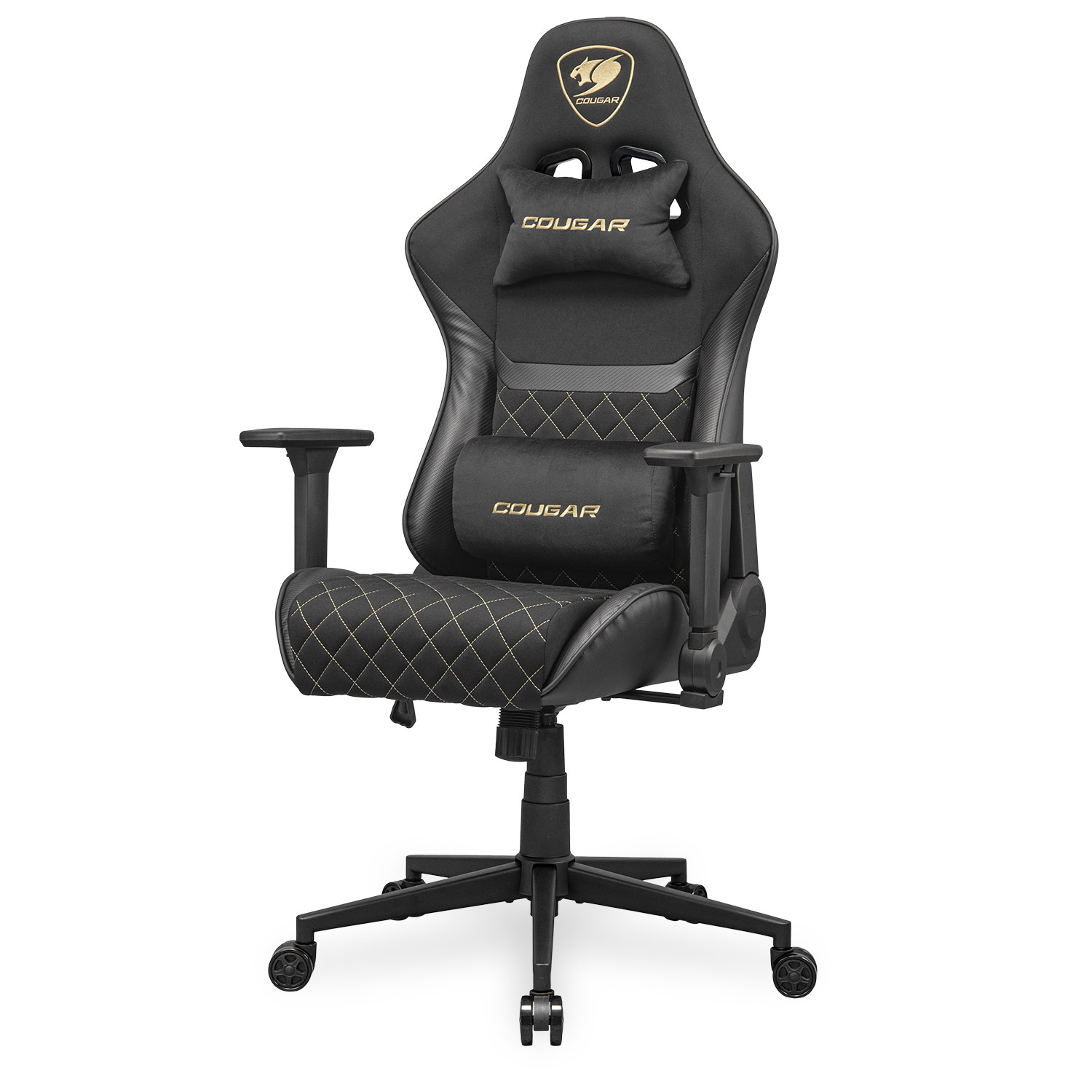 Silla Gamer Cougar Armor One V2 Gold F, Tela, Brazos 4D, 155°-2