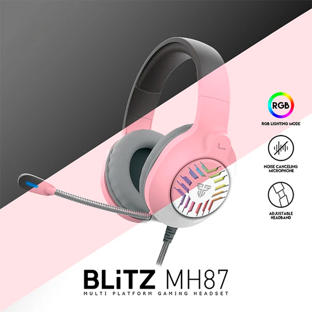 Audífonos Fantech Blitz MH87 RGB Sakura Edition, Pc/Consolas-1