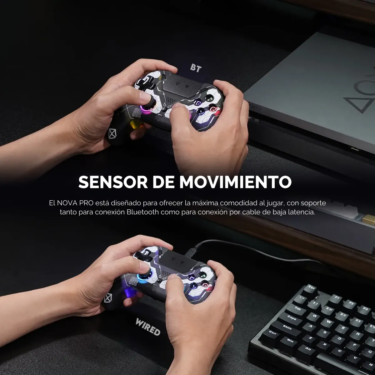 Control Joystick Fantech Nova Pro Epsilon WGP14V2 Inalámbrico RGB-7