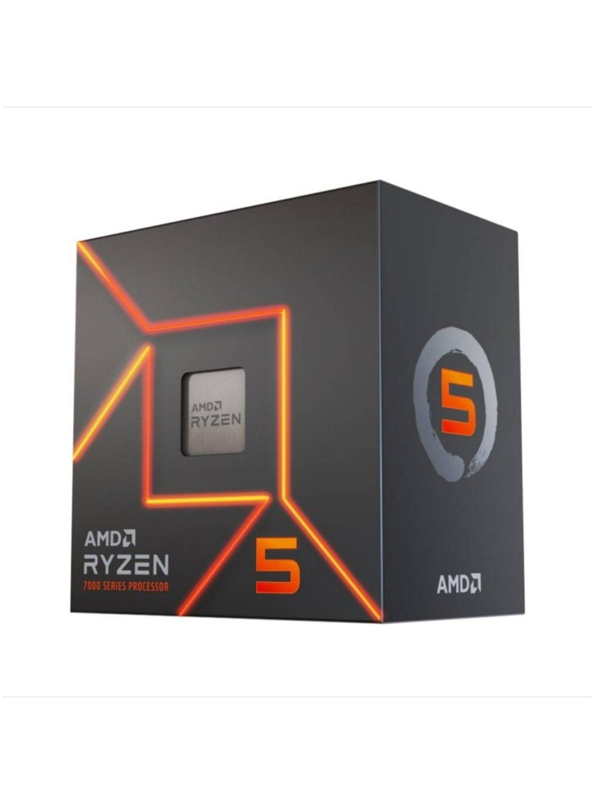 Procesador AMD Ryzen 5 7600, AM5, 6 Cores, 12 Hilos, 32MB-0