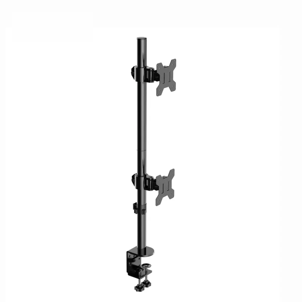 Soporte doble para 2 Monitor o TV Vertical para Escritorio, pantallas de 13″ a 27″-3
