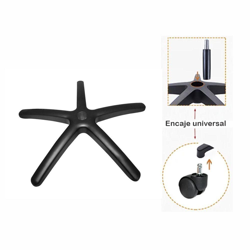 Repuesto de Silla Base Metálica Estrella Universal,100% acero, ultra-resistente-5