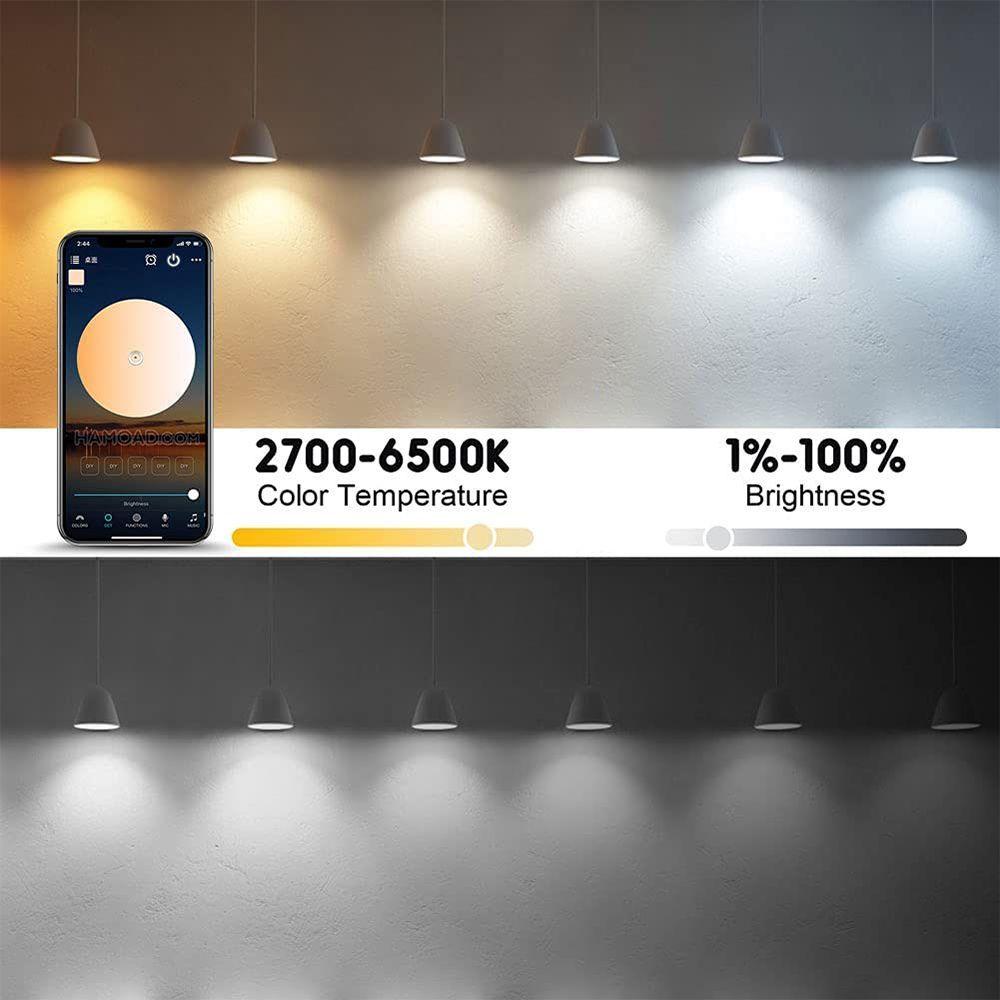 Bombilla Led Inteligente, App Tuya, Alexa, Google Home (WiFi, RGB, 9W, 6500K)-2