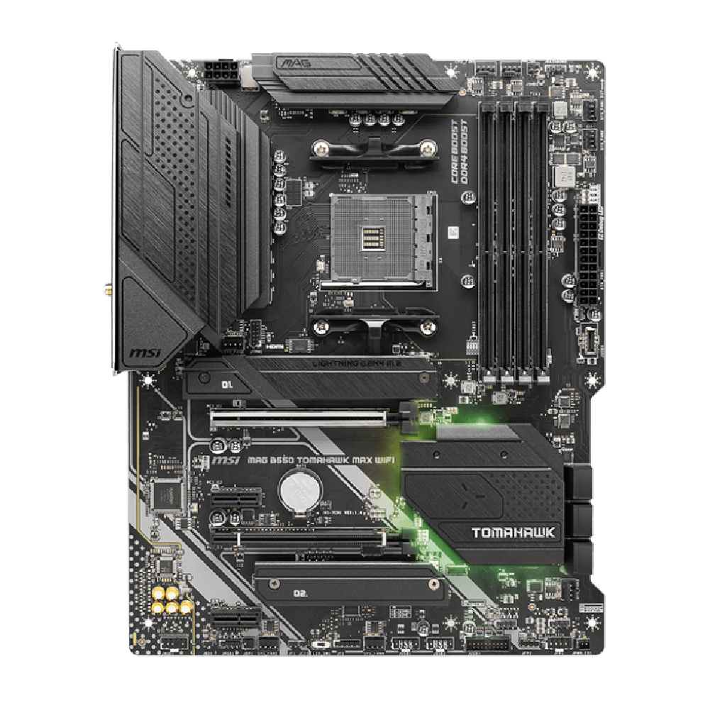 Placa Madre MSI MAG B550 TOMAHAWK MAX WIFI AM4, DDR4, ATX-3