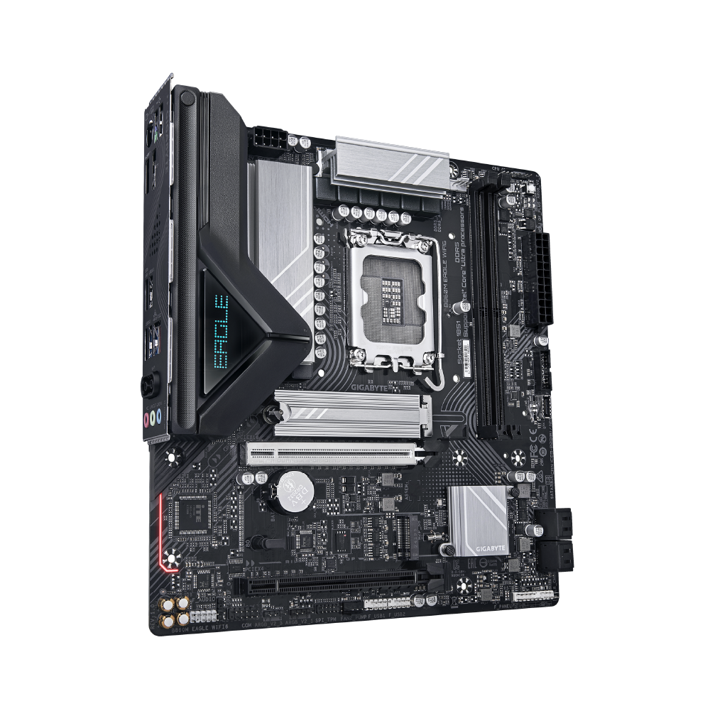 Placa Madre Gigabyte B860M Eagle WIFI6, Intel LGA1851 DDR5, mATX-1