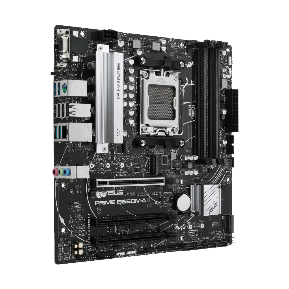 Placa Madre Asus PRIME B650M-A II-CSM AM5 DDR5 mATX-1