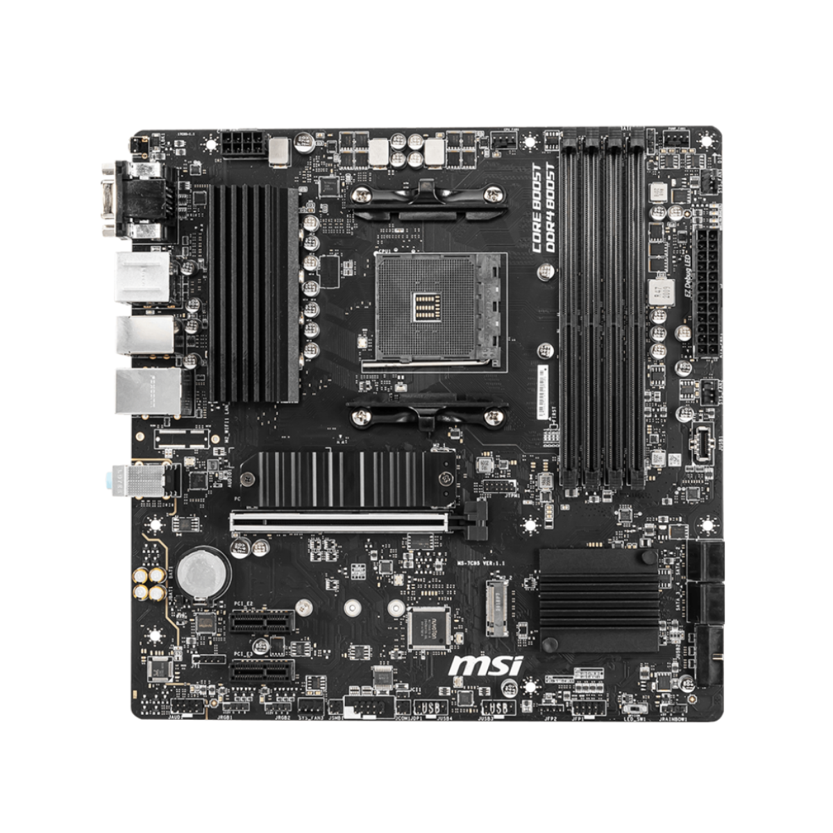 Placa Madre MSI B550M PRO-VDH Socket AM4, 4xDDR4 mATX, Ryzen-3