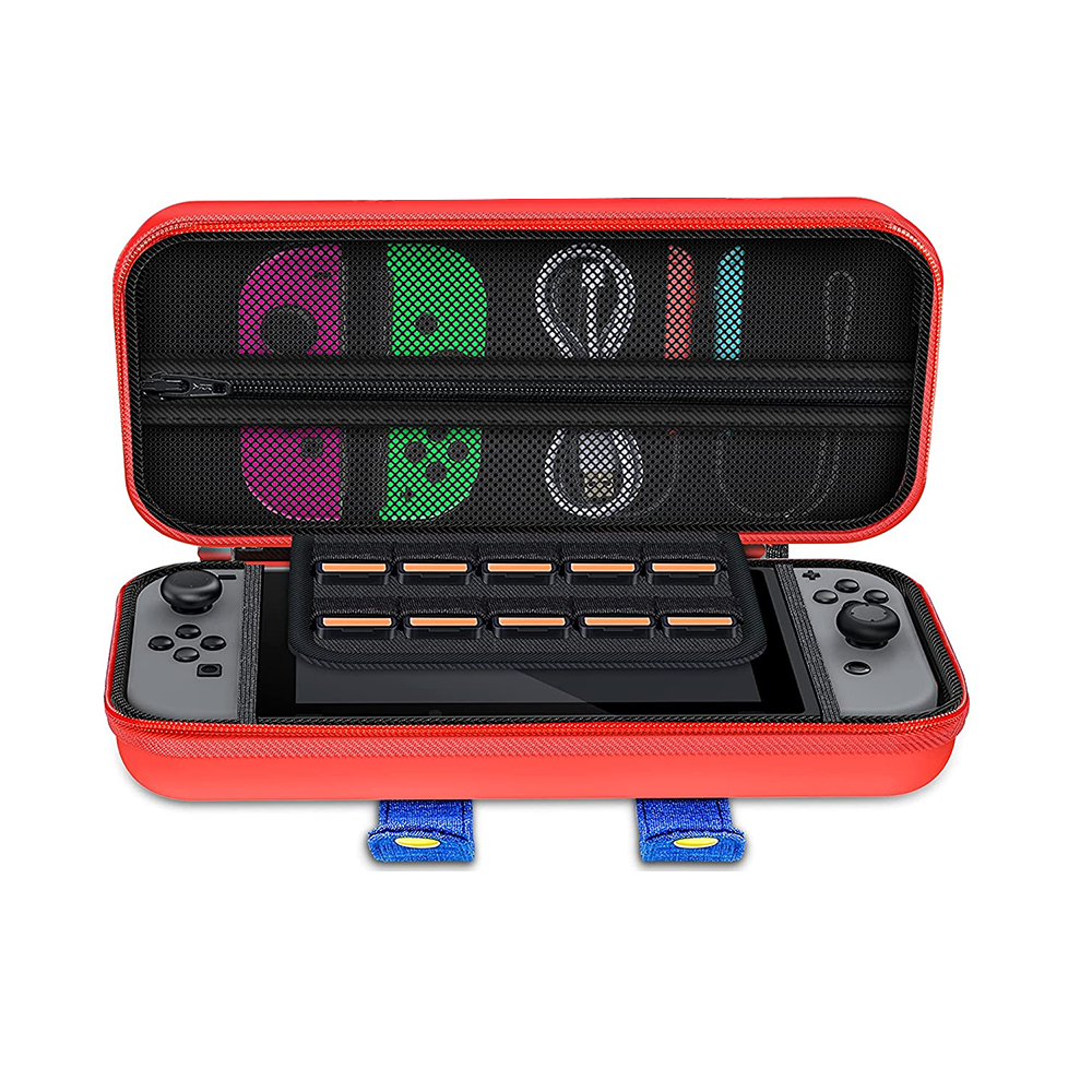 Bolso/Estuche Mario Bross para consola Nintendo Switch y accesorios-1
