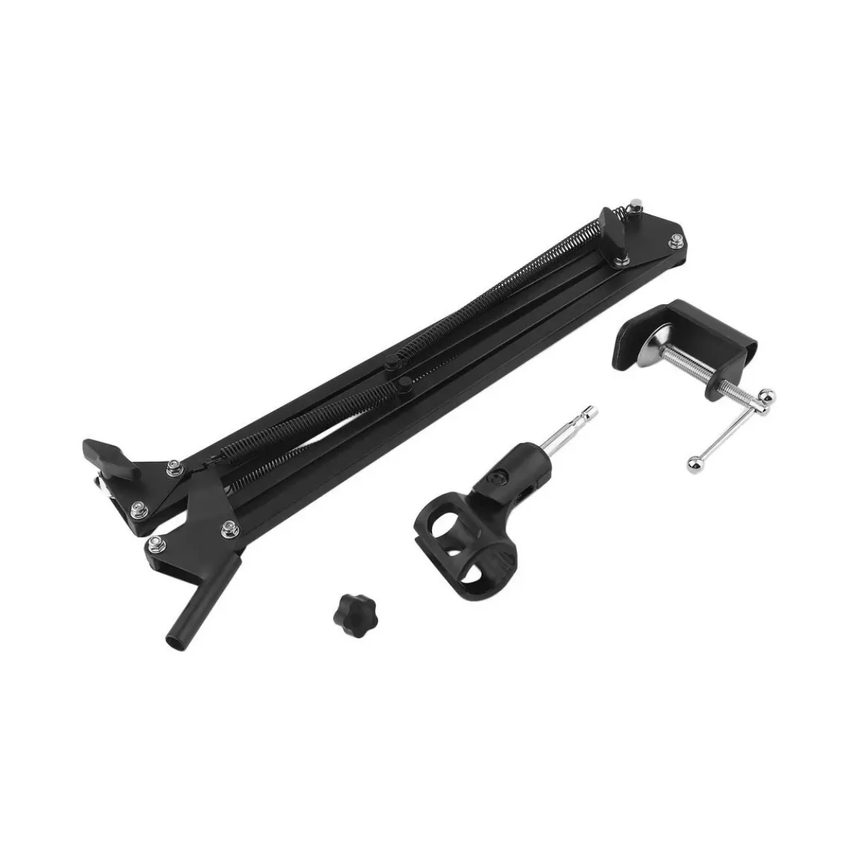 Brazo Soporte Metálico para Micrófono Articulado Ajustable-4
