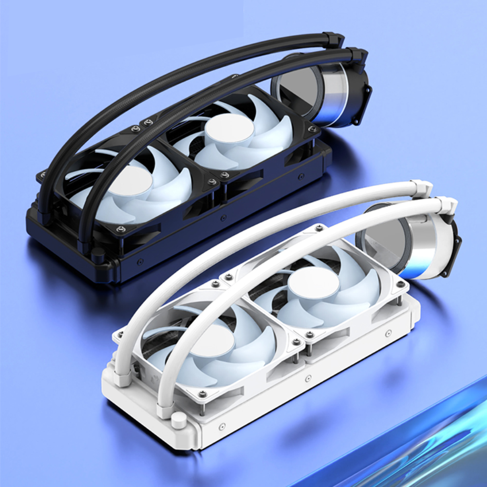 Refrigeración Líquida Wjcoolman UFO 240mm ARGB sincronizable (Intel / AMD) – White-7